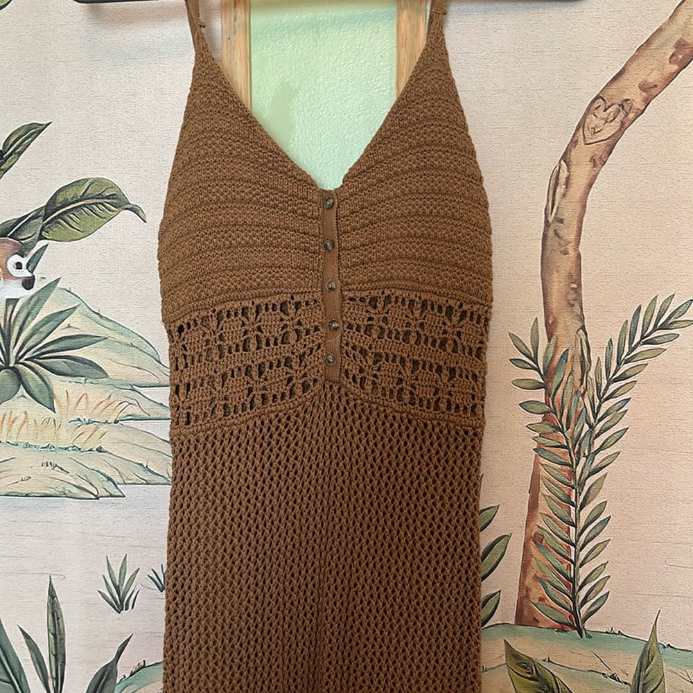 Aerie size small crochet cover up